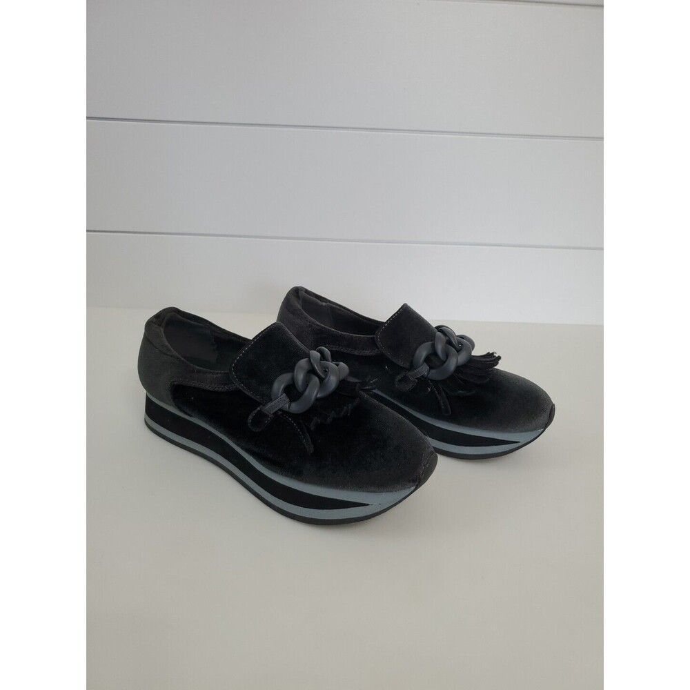 COCONUTS by Matisse Women's Bess Platform Loafers‎ Size 7 Black Sporty Casual